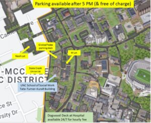 After 5 pm Parking Map